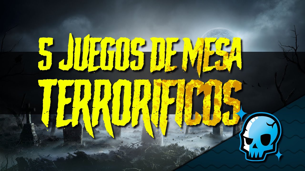 5 JUEGOS de MESA TEMATICOS de TERROR para HALLOWEEN y el DIA DE LOS ...