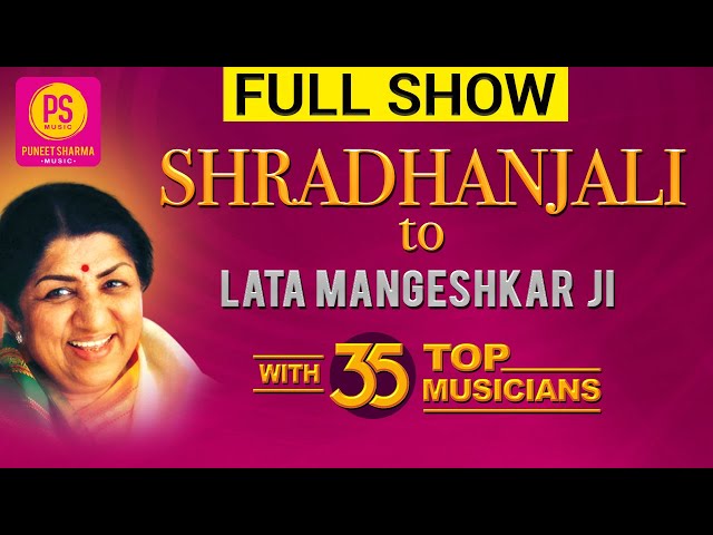 LATA MANGESHKAR JI (HD) VIDEO LIVE ONLINE SHOW  | BALAJI CREATORS | PUNEET SHARMA MUSIC FULL SHOW class=