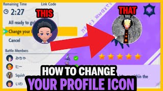 How To Change Your Trainer Icon & Profile Picture in Pokemon Scarlet and Violet screenshot 5