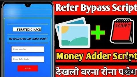 HD Wallpaper App Refer Bypass Script || HD Wallpaper App Coin Adder Script || HD Wallpaper Script