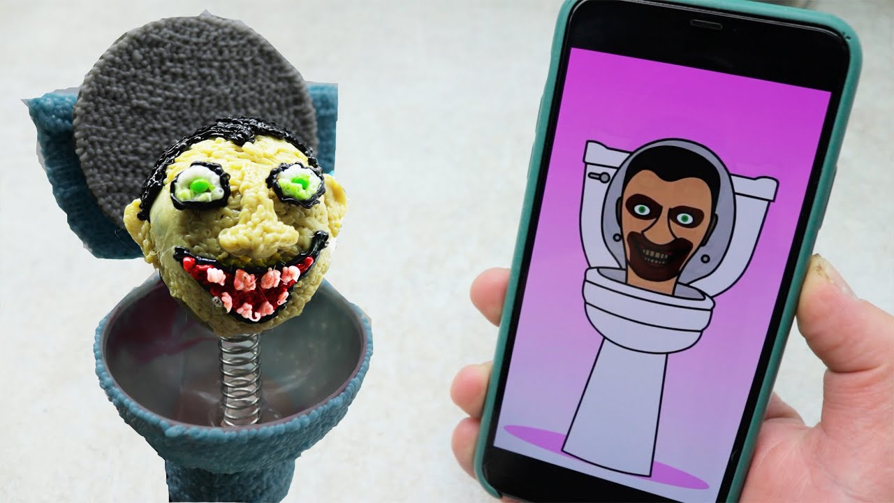 Рисунок 3д ручкой. Туалет My Sprunki OC Skibidi#sprunki#incredibox