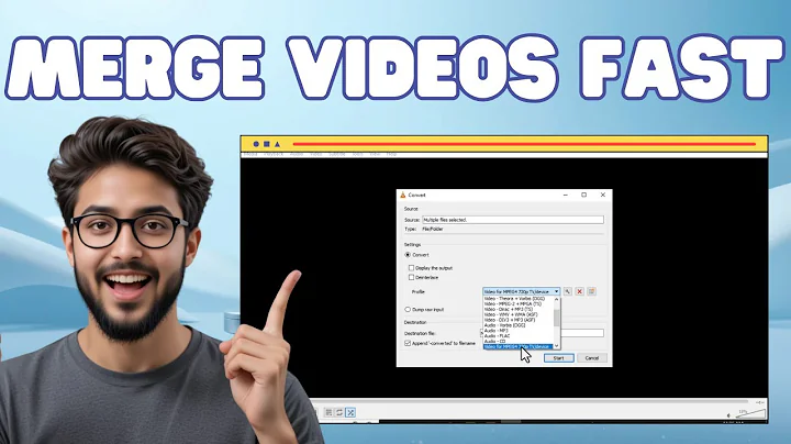 How To Merge Multiple Videos Into One Using VLC Media Player
