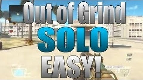 Black Ops 2 Glitches: Easy Out of Grind Solo