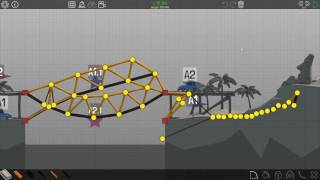 Poly Bridge 3 Solutions [Double Crossed 7-4]