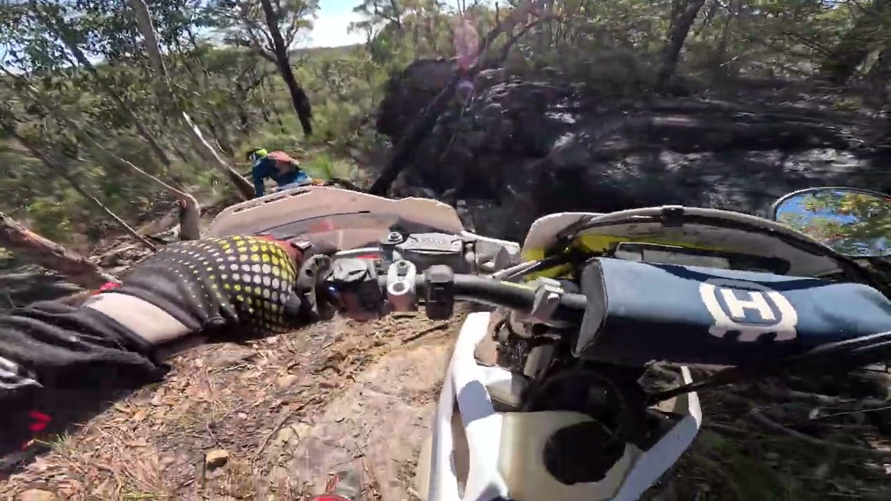 Impromptu ride and we’re invited to join the Sydney Enduro crew