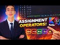 Assignment Operators in Kotlin 🔥| Full Explanation with Programs