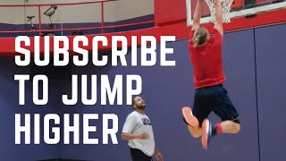 SUBSCRIBE for a FREE vertical jump program 🚀 the first week anyway!! #shorts