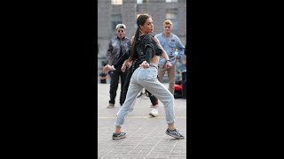 #Shorts Monatik Street dancing in Kyiv, Ukraine