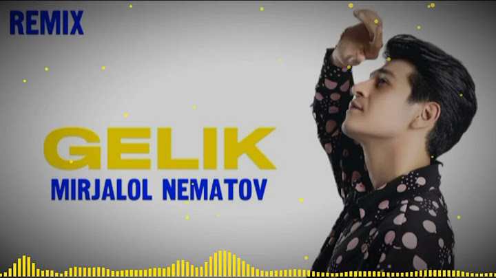 Mirjalol Nematov - Qora Gelik (Remix)