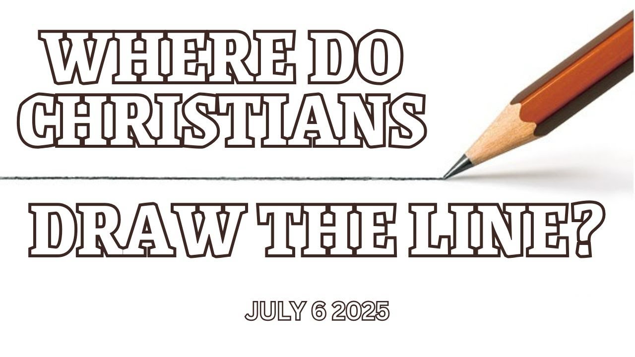 Where do we draw the line? Sermon on John 8 - Christian beliefs ...