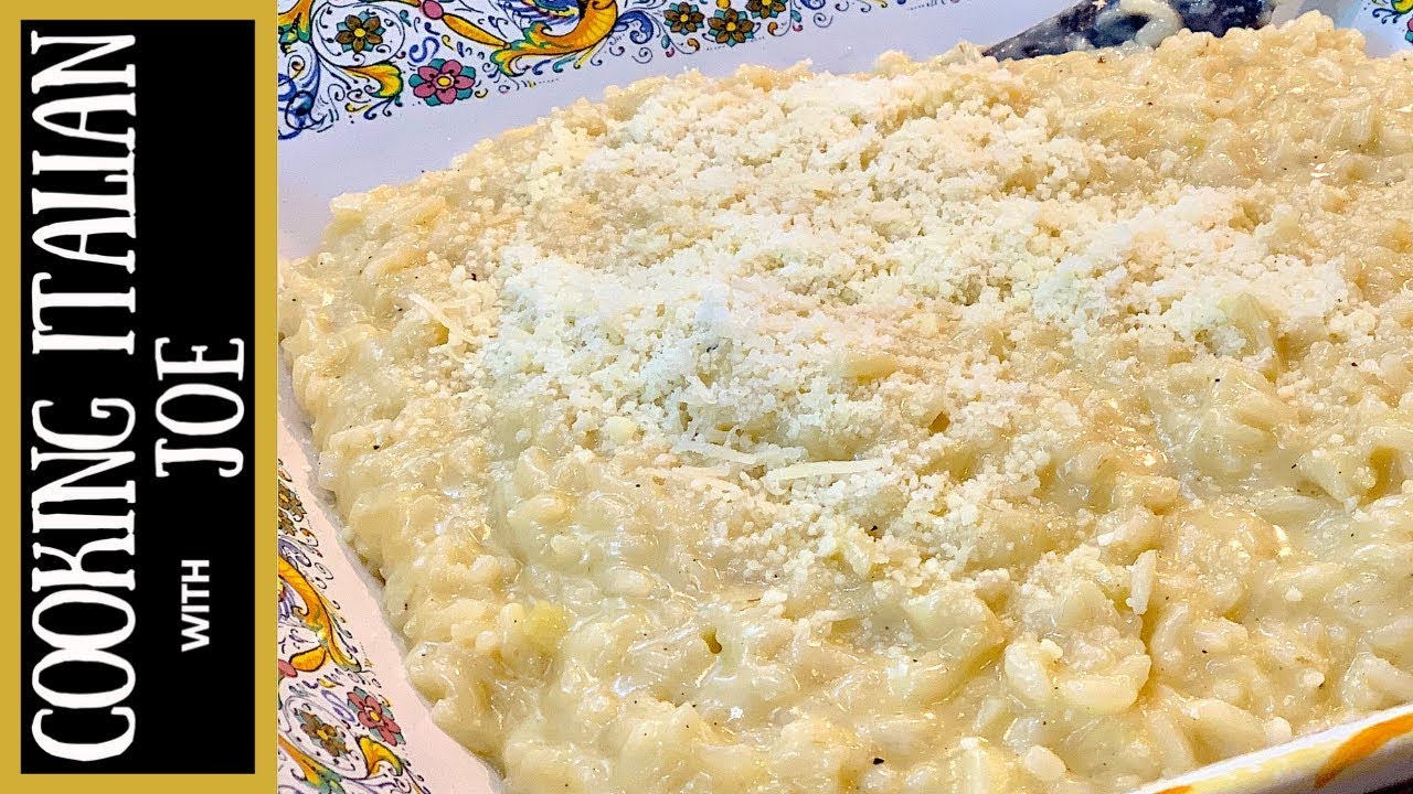 World's Best Parmesan Risotto Cooking Italian with Joe YouTube