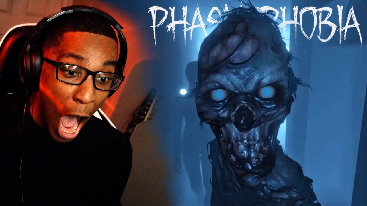 THIS GAME IS PURE JUMPSCARES AND LAUGHTER | Phasmaphobia [ft.Prollyyb]