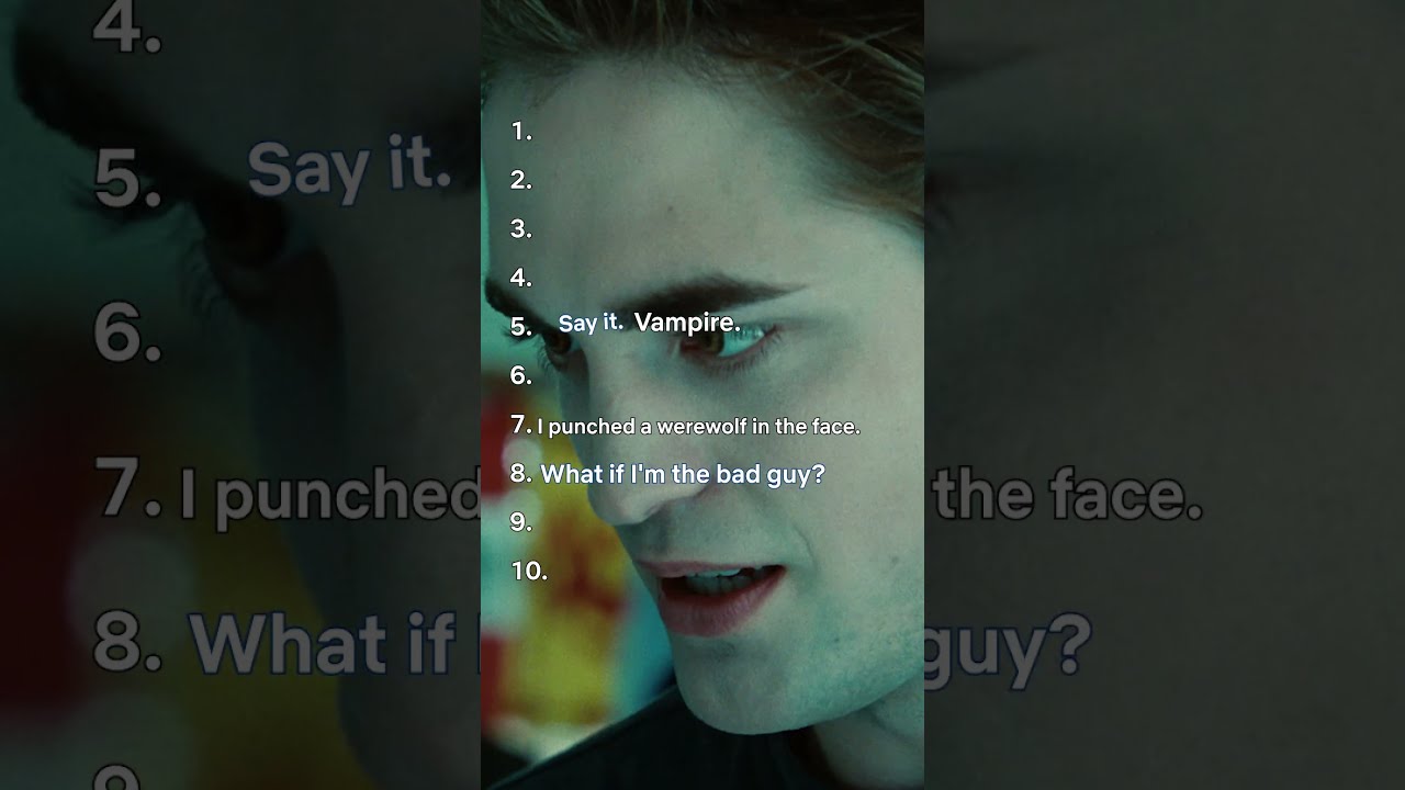 Twilight | 10 Best Lines