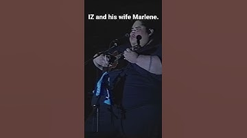 Thumbnail of Israel brought his wife, Marlene out to perform hula during a performance of Kaleohano