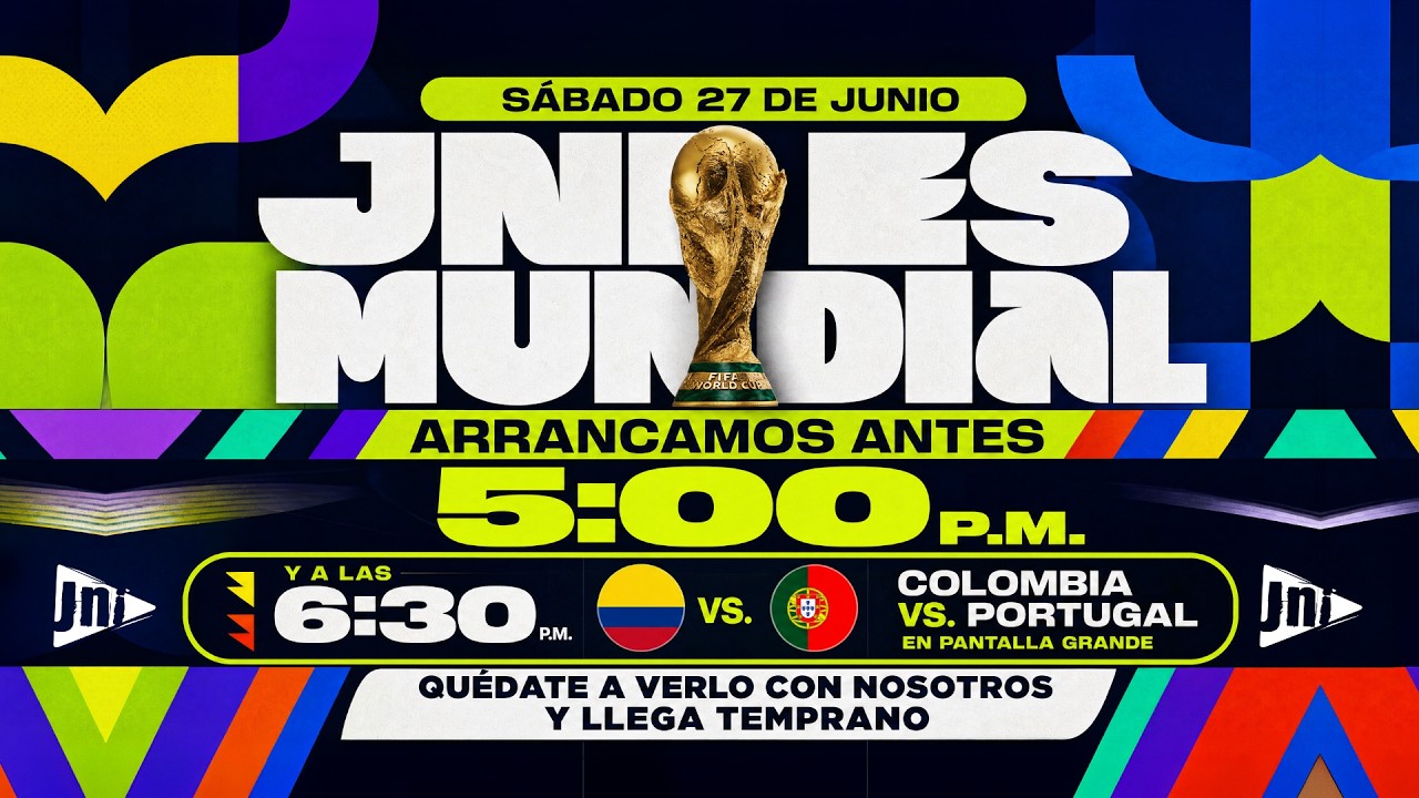 Anuncio - "JNI es Mundial ⚽️" - 27 de Junio la reunión de jóvenes comenzará ANTES.