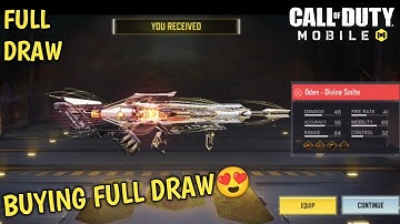 CHAOS AND ORDER MYTHIC DROP | MYTHIC Oden - Divine Smite | Prophet - Arbiter - Call of Duty Mobile