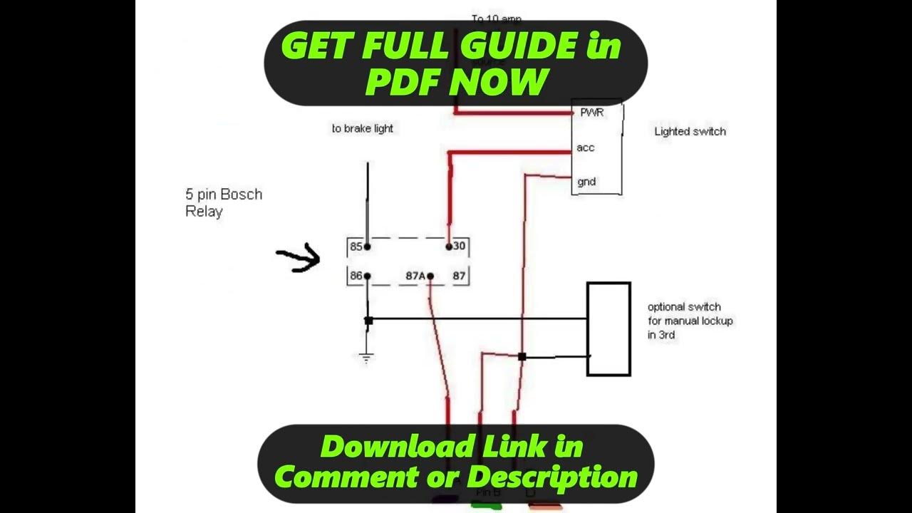 [DIAGRAM] 700r4 Manual Lockup Switch Wiring - YouTube