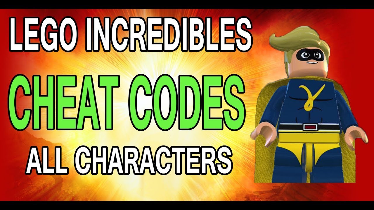 lego the incredibles all characters