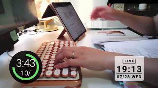 Study with me! LIVE  - 19:00 (EDT)