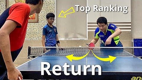 How to return a high level short Forehand Pendulum serve | Part 1
