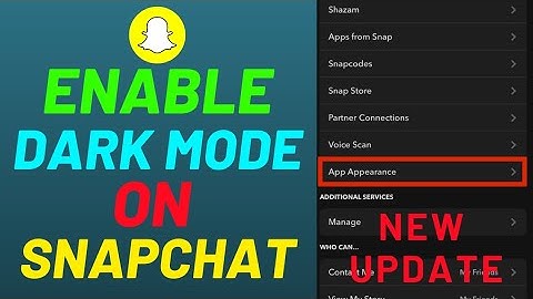 How to Get Dark Mode on Snapchat in Android (2023) | Snapchat Dark Mode Update
