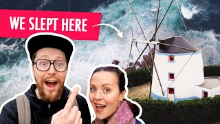 WE SLEPT IN A WINDMILL: Peniche, Portugal! Unforgettable 36 Hours!