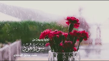 تلاوة بديعة من سورة هود - الشيخ محمد صديق المنشاوي 🌹