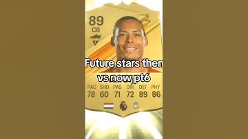 Future stats them vs now #fifa #futurestars #reels #ultimateteam #shorts #short #football