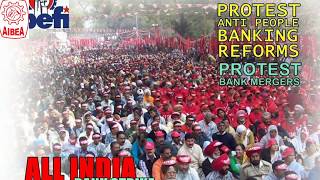 BANK STRIKE: MASSIVE PROTEST THROUGHOUT COUNTRY!!