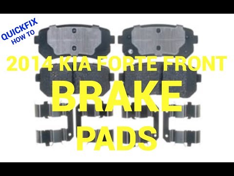 🤔How to replace front brake pads on a 2014-2017 Kia Forte☺️ : Cinnaminson