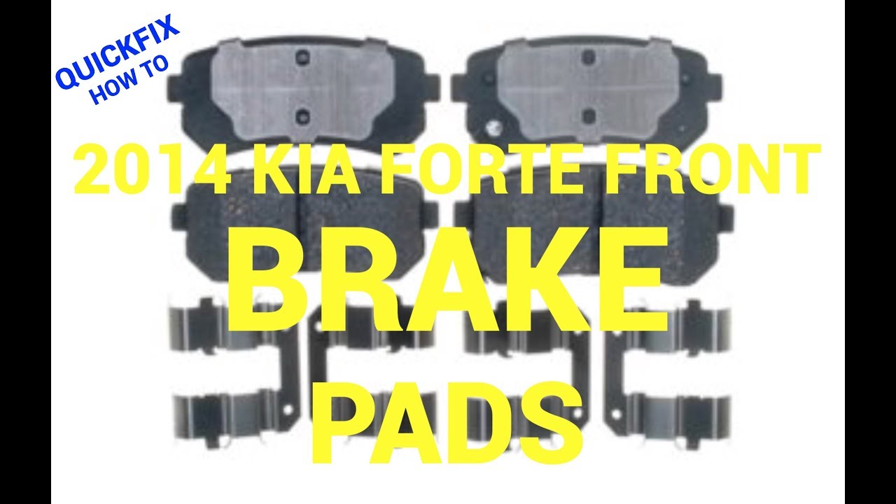 🤔How to replace front brake pads on a 2014-2017 Kia Forte☺️