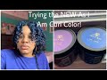 *NEW* As I Am CURL COLOR on my Natural Hair!! | Blue to Purple Ombré💙💜