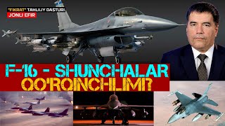 🔴JONLI EFIR: F-16 qiruvchi samolyotlari Rossiya uchun jiddiy xavfmi? #fikratuz