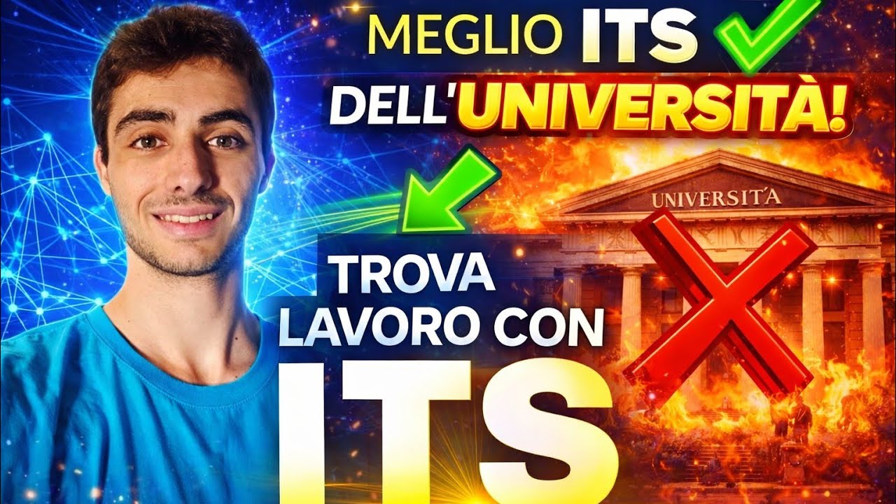 HO FATTO un CORSO ITS – La VERA ALTERNATIVA all’UNIVERSITÀ