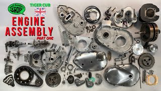 Tiger Cub Engine Assembly - Part 1 \/\/ Paul Brodie's Shop
