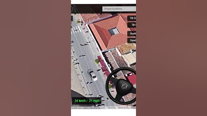 🚗 ¡CONDUCE en GOOGLE MAPS! 🌍✨#entretenimiento #curiosidades #conductor
