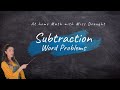 Subtraction Word Problems Quiz