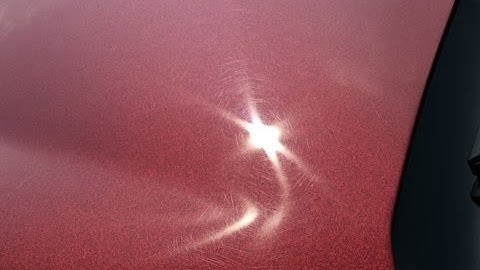 Swirl marks on carpaint - TEST