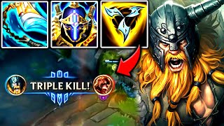 OLAF TOP IS NOW S+ TIER AND EVERYONE HATES IT (1V5 WITH EASE) - S14 Olaf TOP Gameplay Guide