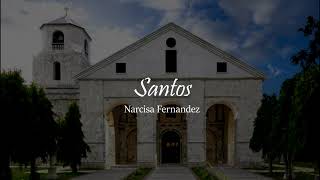 Video thumbnail of "Santos Narcisa (Narcisa Fernandez)"