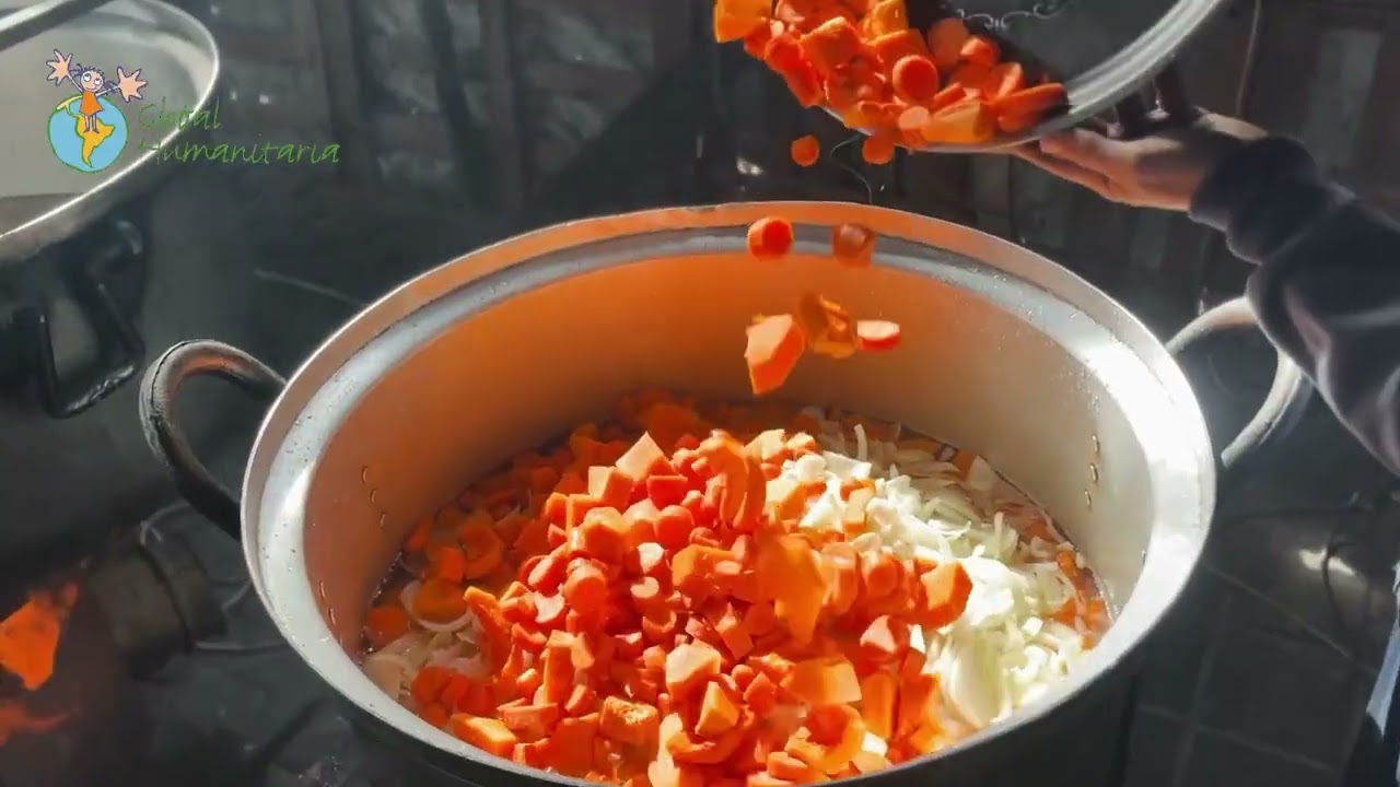 Cocinamos un plato tradicional para fin de año en Gaza