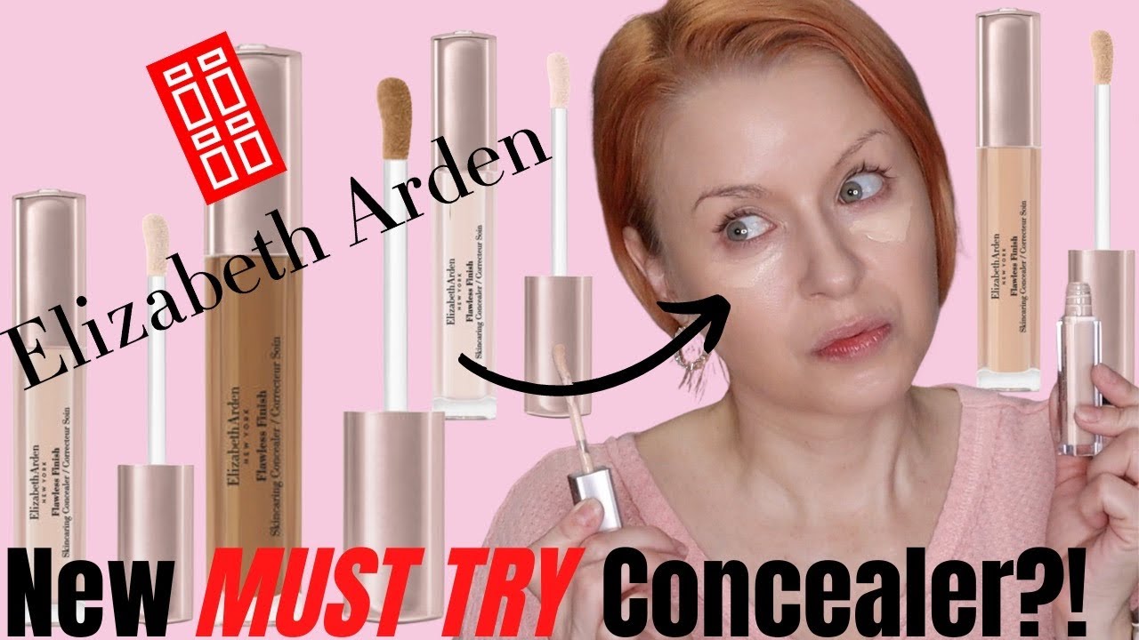NEW Elizabeth Arden Flawless Finish Skincaring Concealer, 13 HR WEAR TEST