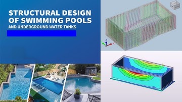 Swimming pool design in Tekla & Prota [water tanks]