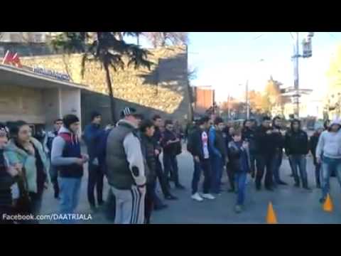 სადისტური ქცევა რუსთაველის მეტროსთან