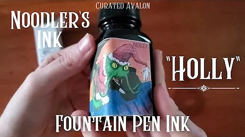 Noodler's Ink "Holly" Special Release! (Bonus Giveaway!)