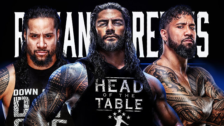 Roman Reigns & The USOS Mashup "Down With the Tribal Chief"