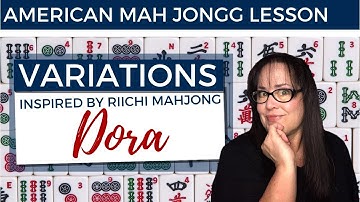American Mah Jongg Lesson Variations Dora (mock card)