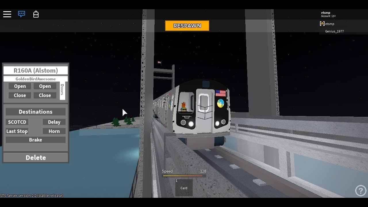 Roblox Subway Train Simulator Remastered Av 3 A Test Train Roams Within The Game By Arvoos - roblox subway testing remastered r110b riding with reshirm