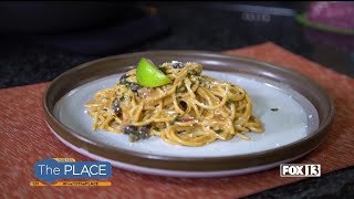 Creamy Taco Spaghetti