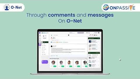 Effortlessly grow your social network using O-Net   Register now for free access